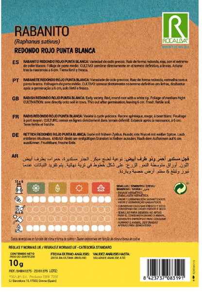 Semillas Rabanito Punta Blanca 10g_1
