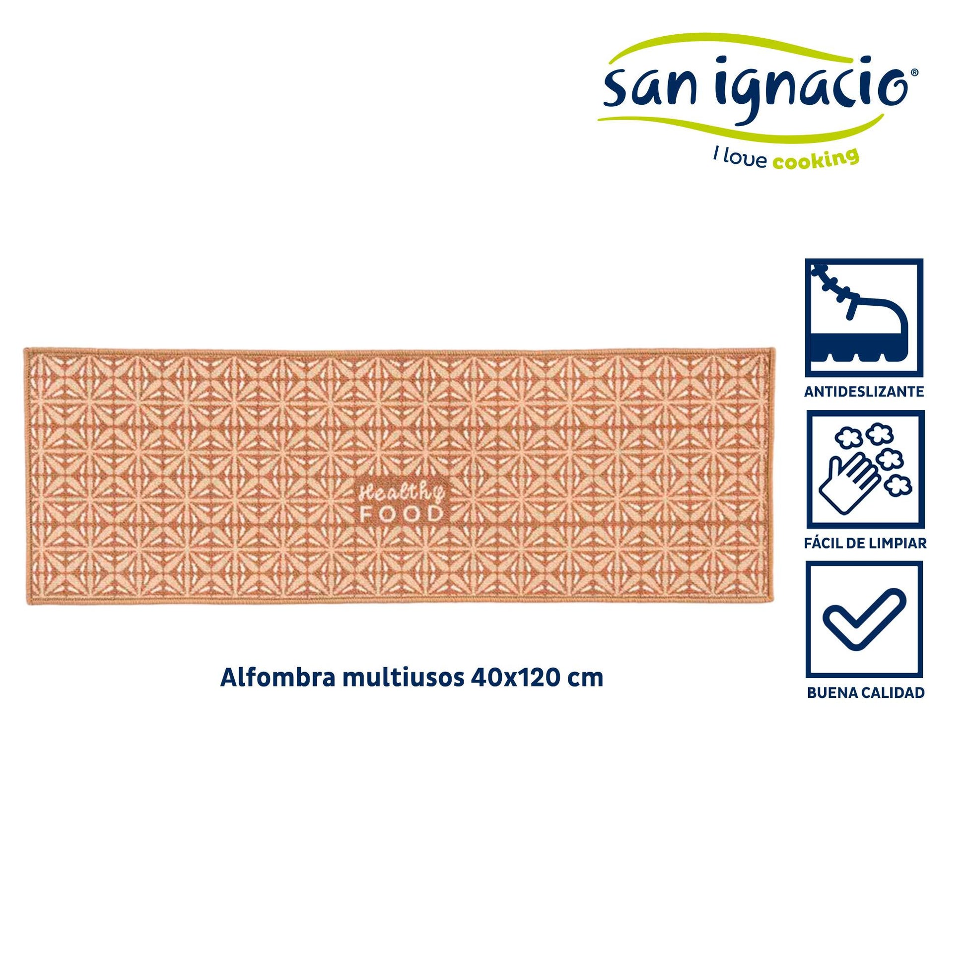 Alfombra Healthy Food Kinvara 40x120cm – Estilo Y Funcionalidad Amplia