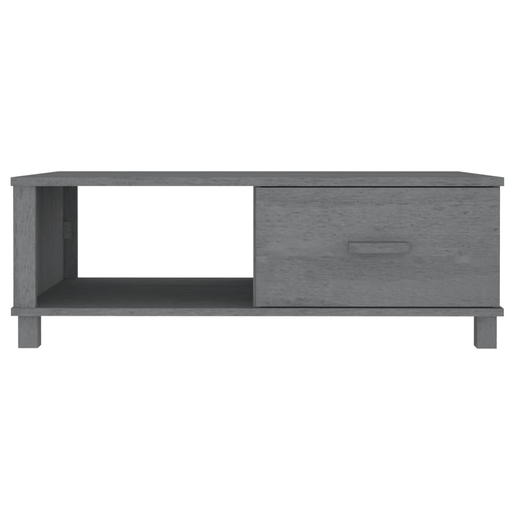 Mesa De Centro Hamar Madera Maciza Pino Gris Oscuro 100x55x35cm_3