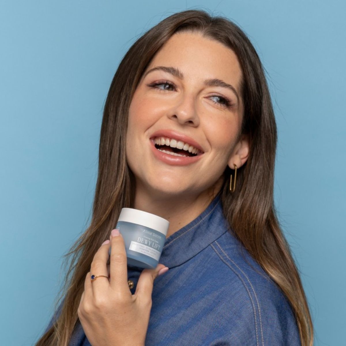 Crema Día Reafirmante Piel Seca Dewy Lift Rich Alma Secret 50 ml