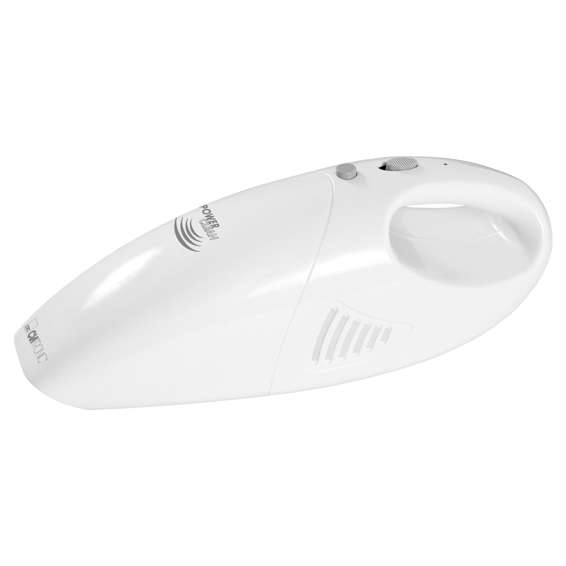 Aspiradora De Mano Sin Cable, Potente, Batería Recargable, Filtro Lavable, Boquilla Clatronic Aks 827, Blanco