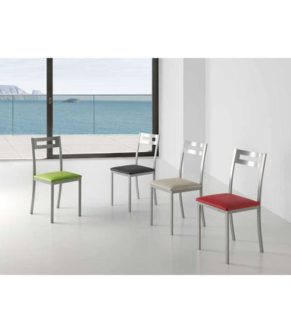 Pack De 4 Sillas Clara Acabado Polipiel Beige, 41 X 47 X 86 Cm (largo X Alto X Ancho)_1