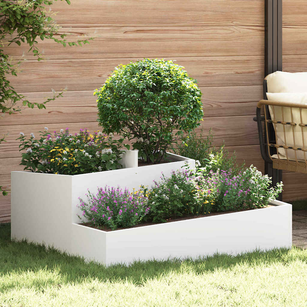 Macetero De Jardín 100 X 100 X 50 Cm Acero Laminado En Frío_1