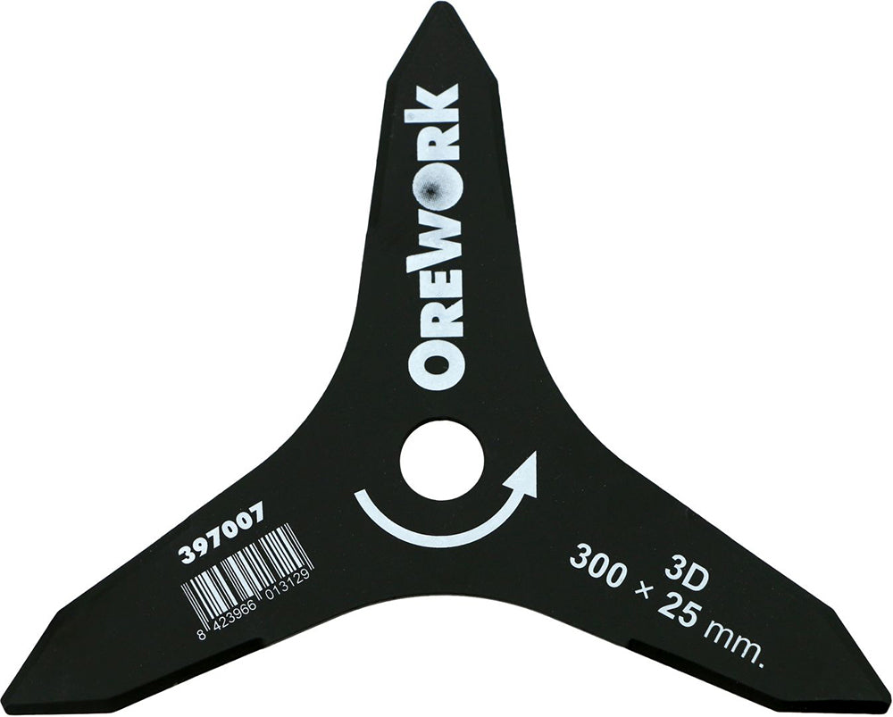 Disco De 3 Dientes Para Desbrozar - 300x25,4x3 Mm_0