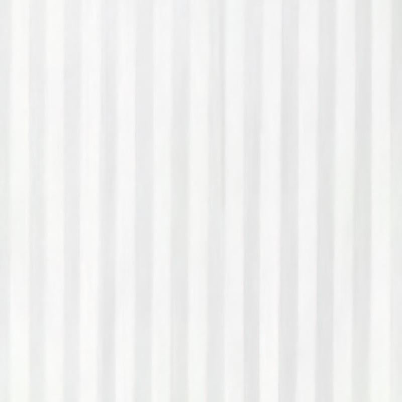 Cortina Ducha Tela Rayas Blancas 180x200 Cm.