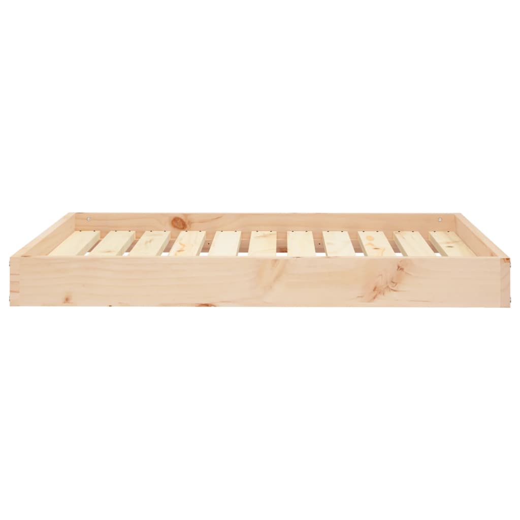 Cama Para Perros Madera Maciza De Pino 91,5x64x9 Cm / Vetonek_2