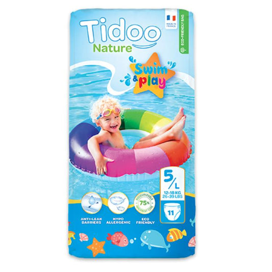 Swimmers Pañales para el baño T5 (12-18kg) Tidoo 11 unidades