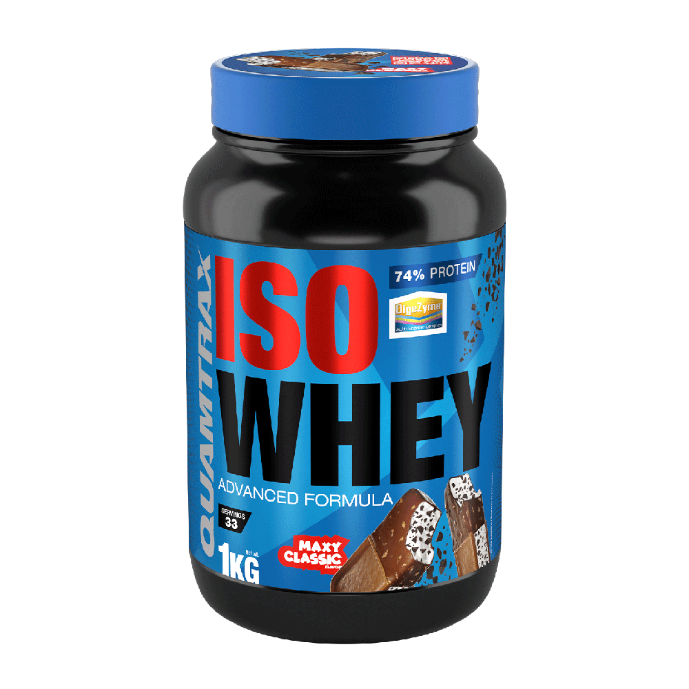 Isowhey - 1kg - Sandwich De Helado - Proteína De Aislado De Suero Isolate - Quamtrax_0