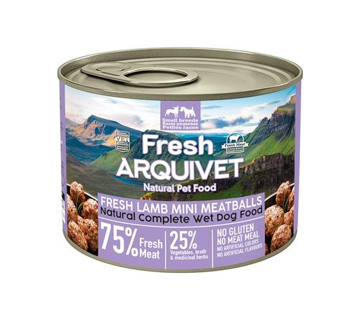 Fresh MINI Lamb Meatballs Arquivet 200 g Mini Albóndigas con cordero, zanahorias y boniato