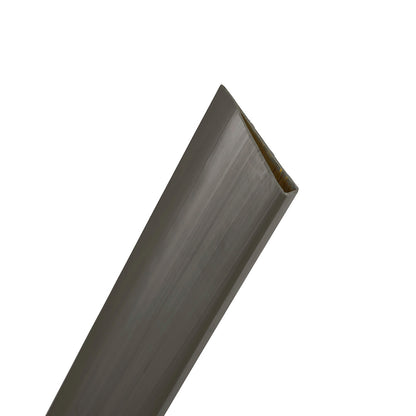 Perfil Remate «u» Cañizo Pvc Antracita - Decoración Práctica Y Duradera Unico / Multicolor_0