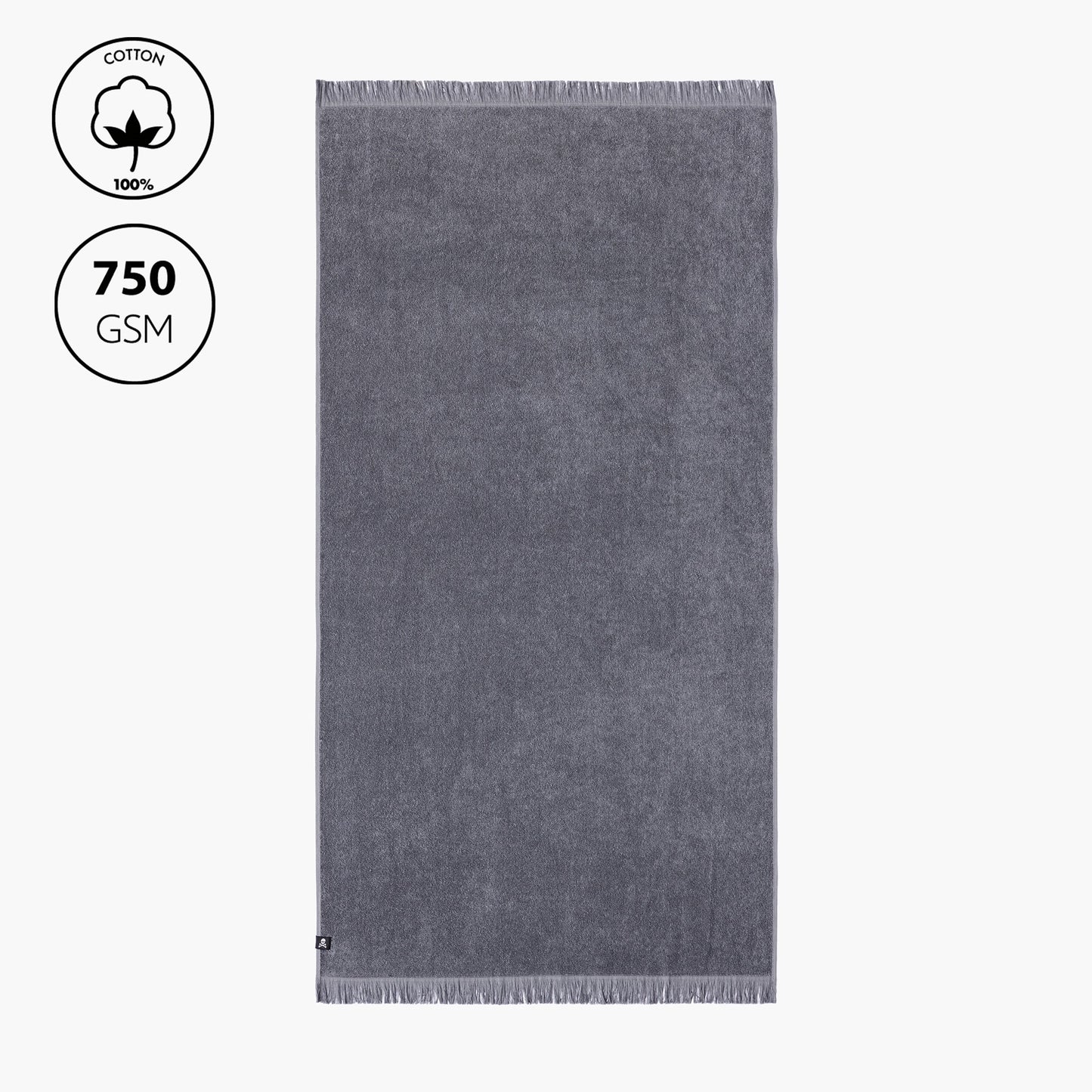 Toalla Hamman 80x165cm 100%algodón 380gsm Azul Scalpers Home_1