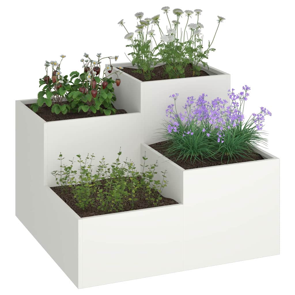 Maceta Para Jardín 100 X 100 X 60 Cm Acero_2