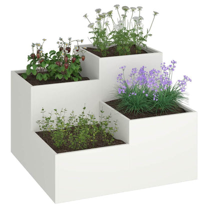 Maceta Para Jardín 80 X 80 X 60 Cm Acero_2