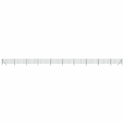 Cerca De Alambre De Acero Galvanizado Verde 1x25 M / Vetonek_2