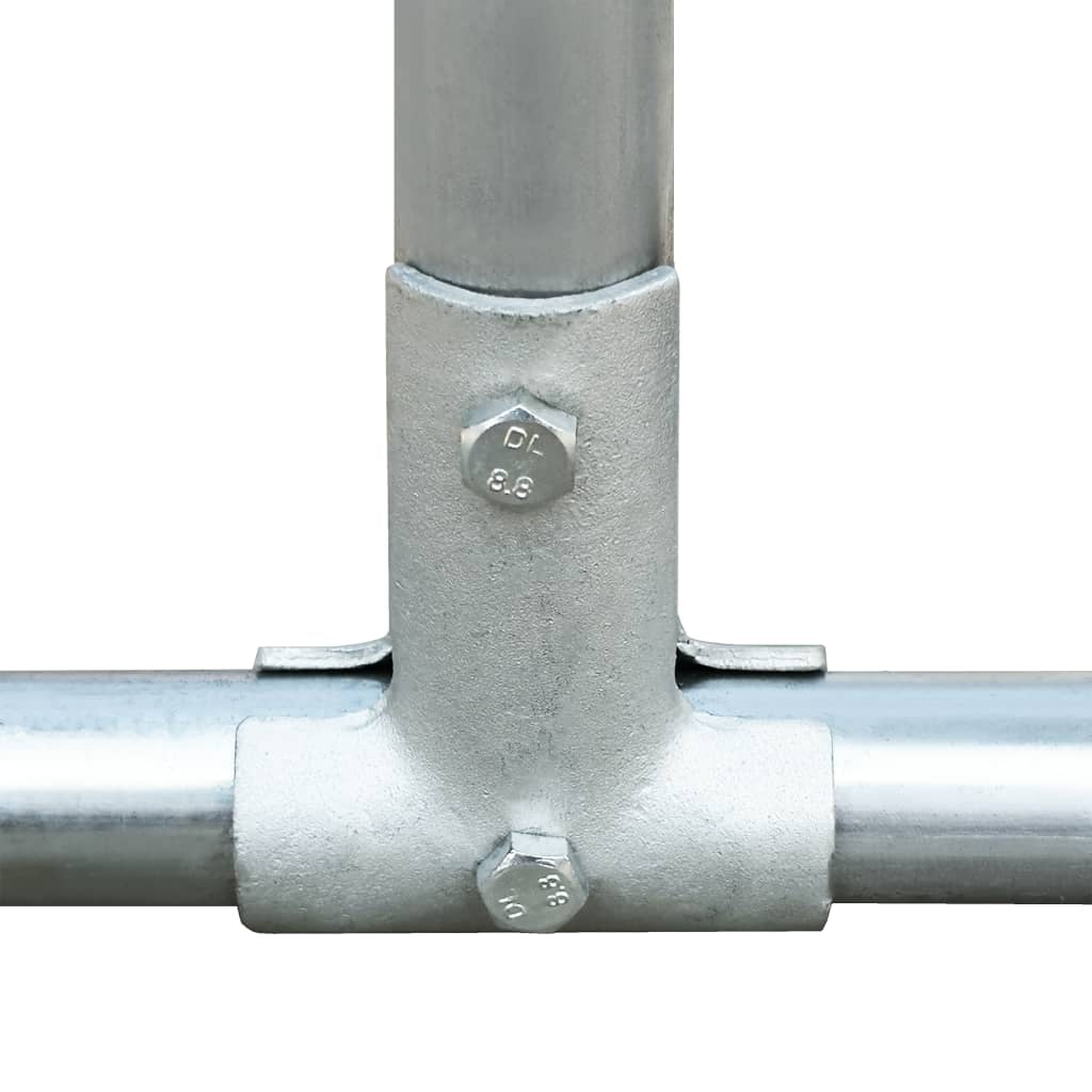 Vidaxl Gallinero Acero Galvanizado 5x1x1,5 M_4