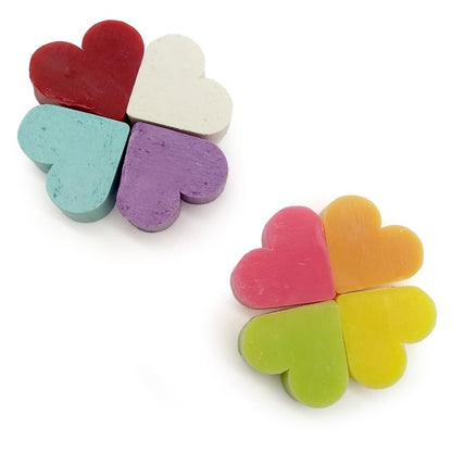 Caja Regalo 10 Jabones Aromáticos En Forma De Corazón - Aroma Surtidos - Jabón Glicerina - Regalo Original Para Eventos_5