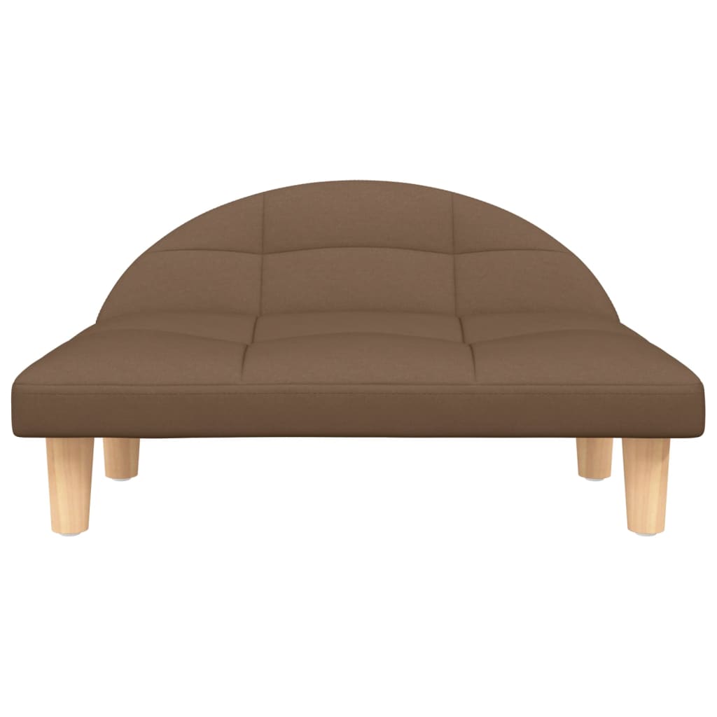 Cama Para Perros De Tela Marrón 70x52x30 Cm / Vetonek_4