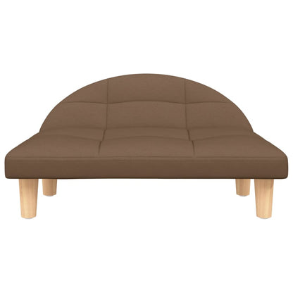 Cama Para Perros De Tela Marrón 70x52x30 Cm / Vetonek_4