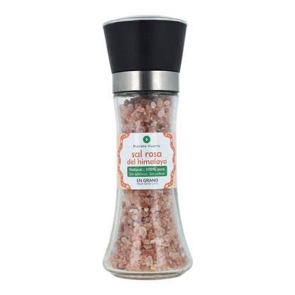 Molinillo sal rosa ECO Planeta Huerto 200g