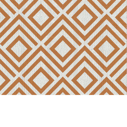 Alfombra De Exterior Reversible De Plástico Outsunny 182x274 Cm Marrón_5