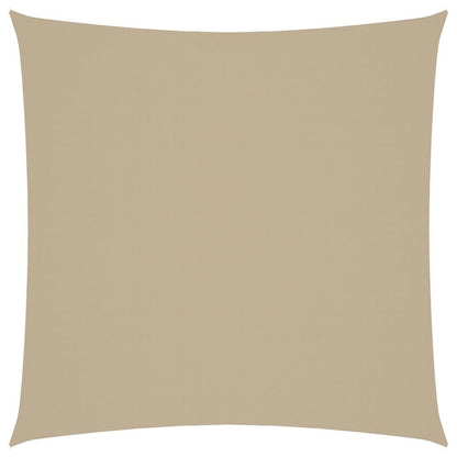 Vidaxl Toldo De Vela Cuadrado Tela Oxford Beige 2x2 M_0