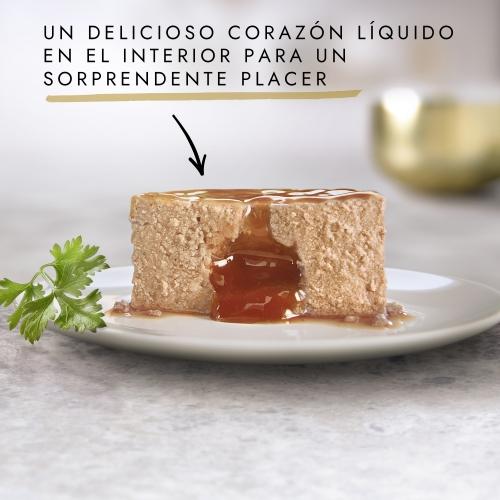 Pack 24 x GOURMET GOLD Doble Placer Pescado del Oceano & Espinacas Comida húmeda 85 g
