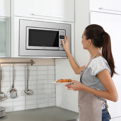 Microondas Encastrable Digital Grandheat 2000 Built-in Steel. 700w, Integrable, 20l, Grill, 9 Funciones Preconfiguradas, Quick Start, Diseño En Acer_3