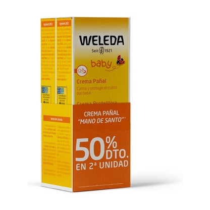 Duplo Pañal 2 uds Crema de Pañal de Caléndula Weleda 75ml + 75 ml