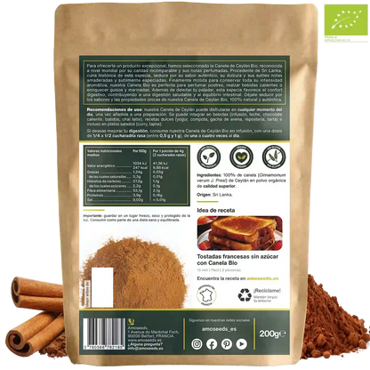 Canela De Ceylán Bio 200g_4