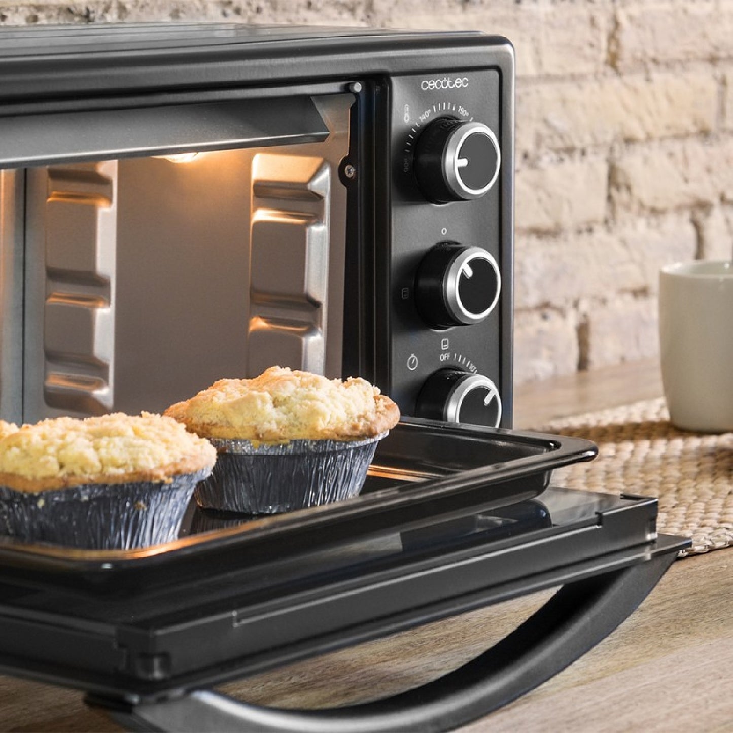 Cecotec Horno De Sobremesa Horno De Sobremesa Bake&toast 2300 Black_2