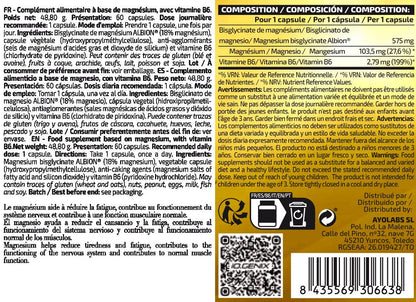 Magnesium Bisglycinate - 60 Cápsulas - Magnesio - Io.genix_5
