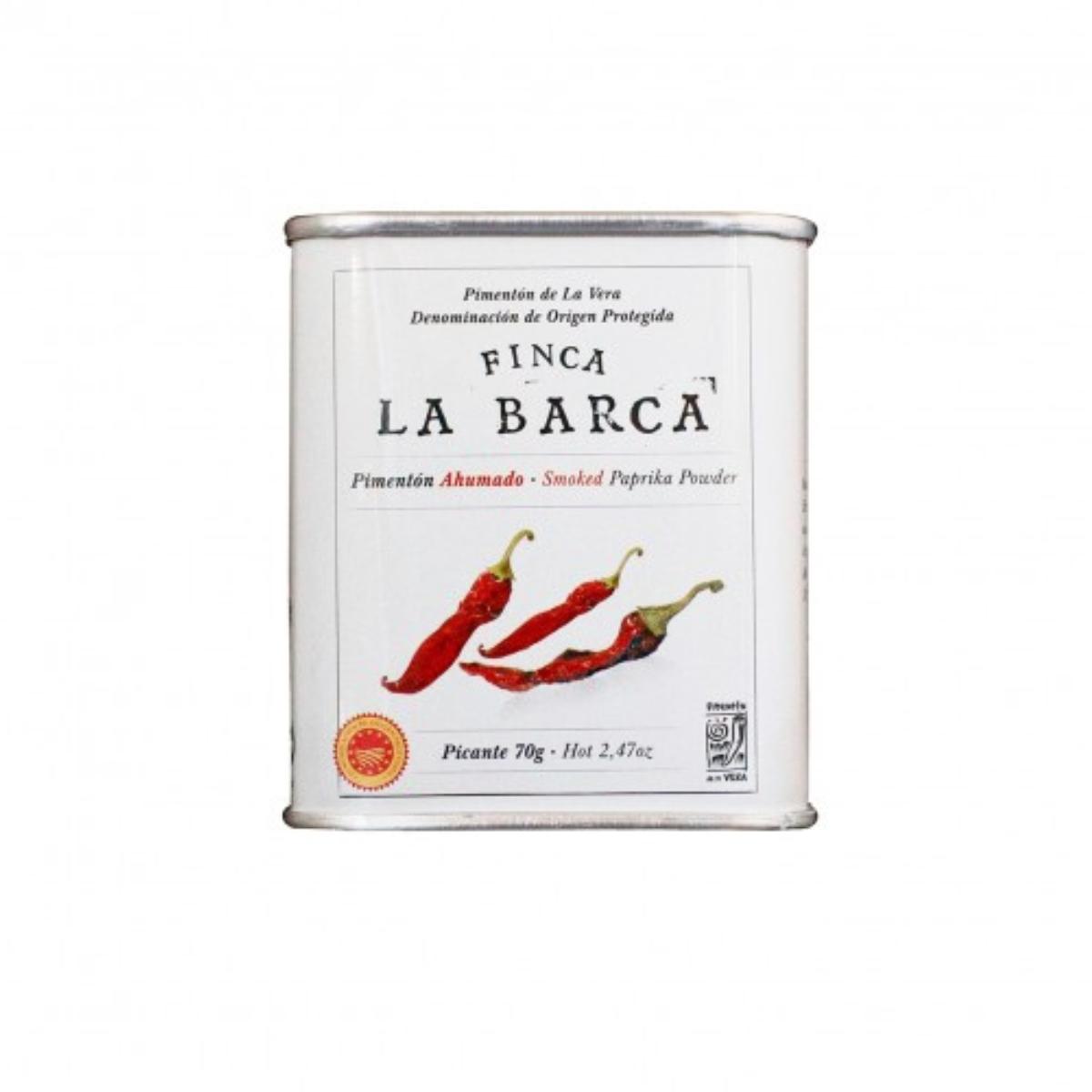 Pimentón picante ahumado de La Vera (jarisa) Finca la Barca 70g en ...