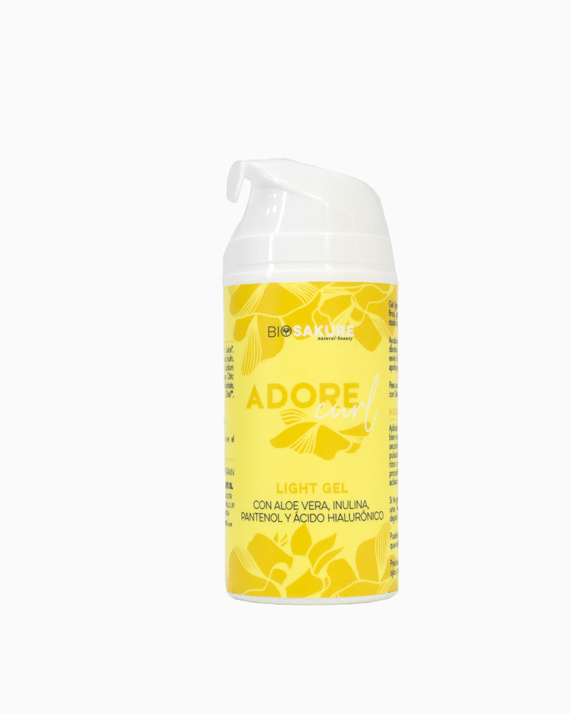 Adore Curl Gel - Gel Fijador Para Pelo Fino, Ligero Y Volumen Fácil 100 Ml Bio Sakure_0