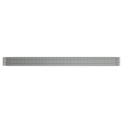 Jardinera Arriate Acero Galvanizado Plata 512x80x36 Cm_2
