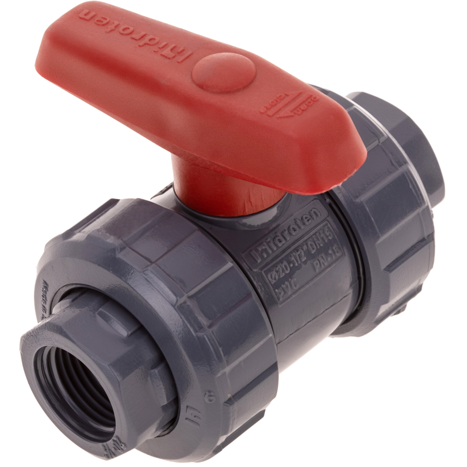 Válvula De Esfera De Pvc Con Rosca Hembra De 1/2“ Para Sistema De Riego_0