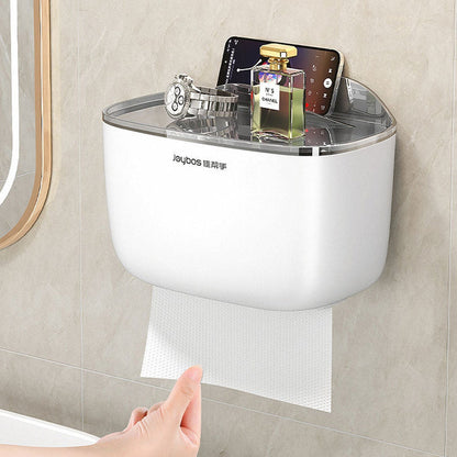 Joybos - Caja Para El Papel En La Pared Con Estante