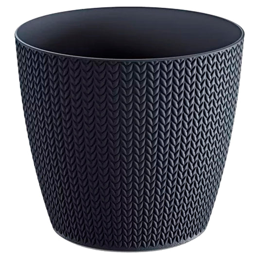 Maceta Wheaty 9l., Dimensiones (mm) 258x258x229, Color Antracita_0
