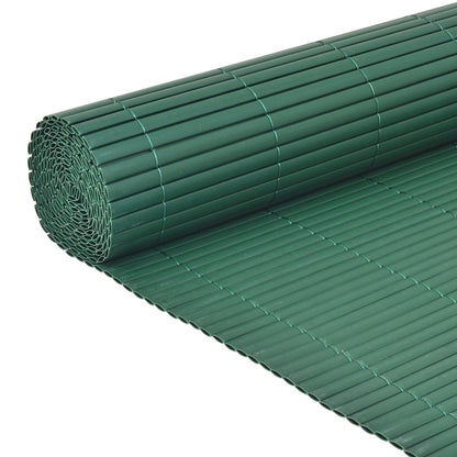 Valla De Jardín De Doble Cara Pvc Verde 90x500 Cm / Vetonek_3