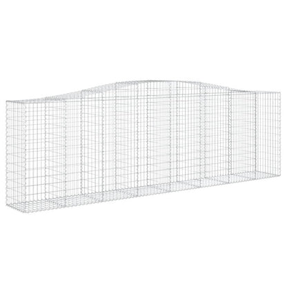Cestas De Gaviones 20 Uds Forma De Arco Hierro 400x50x120/140cm_2