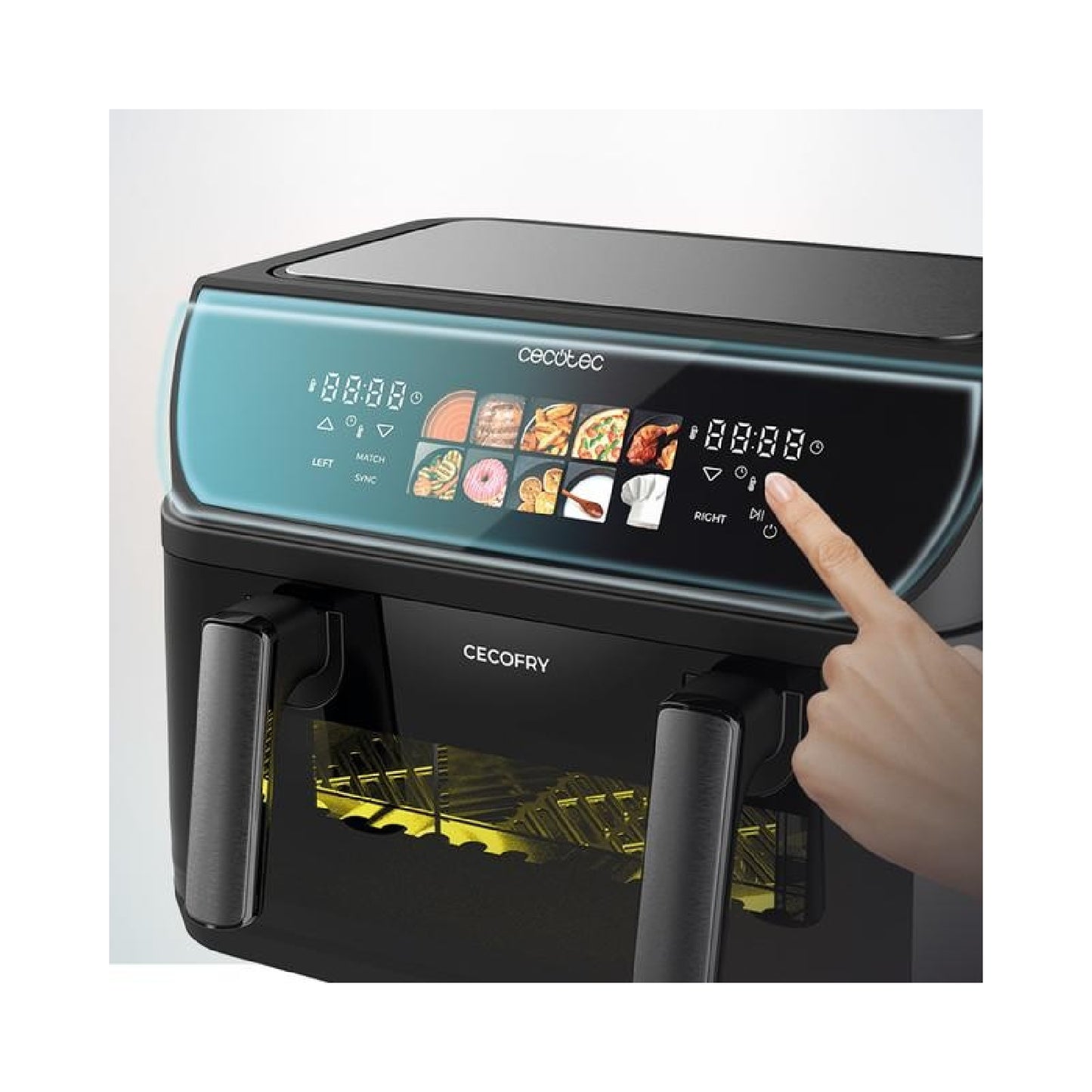 Cecotec Freidora Sin Aceite Cecofry&grill Duoheat 10000_4