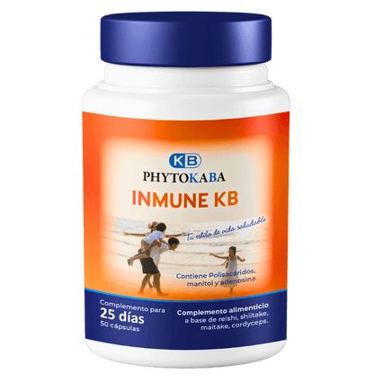 Inmune Kb 50 Cápsulas, Hongos Y Vitaminas. Defensas_0