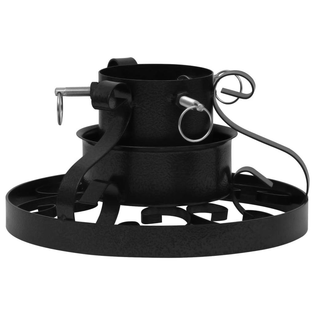 Vidaxl Soporte Para Árbol De Navidad Negro 29x29x15,5 Cm_3