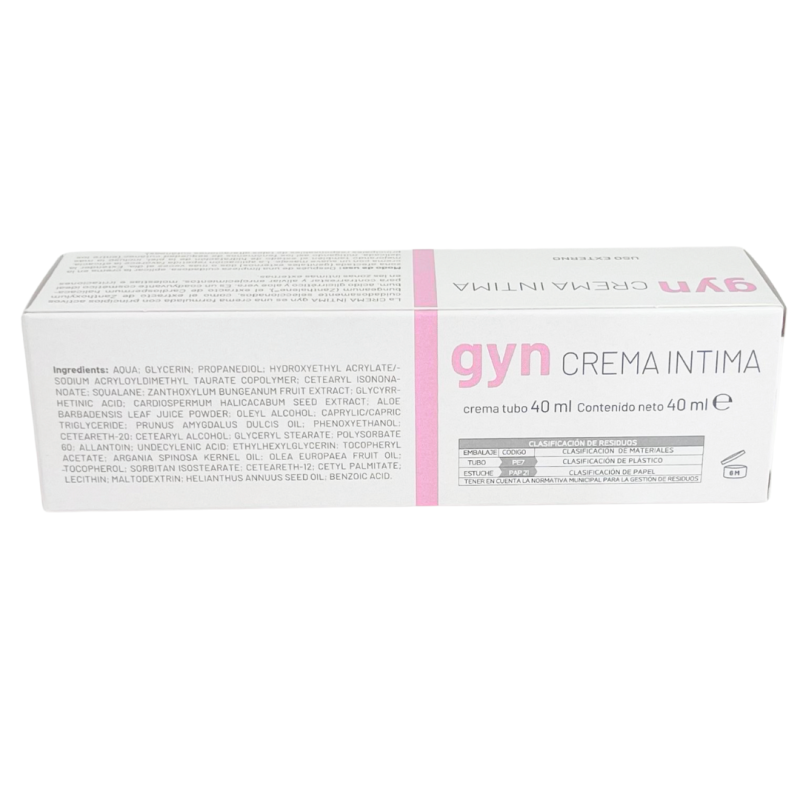Gyn Crema Íntima Calmante – Alivio Inmediato Del Picor Y Ardor En La Zona Íntima Femenina – 40 Ml_2