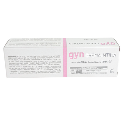 Gyn Crema Íntima Calmante – Alivio Inmediato Del Picor Y Ardor En La Zona Íntima Femenina – 40 Ml