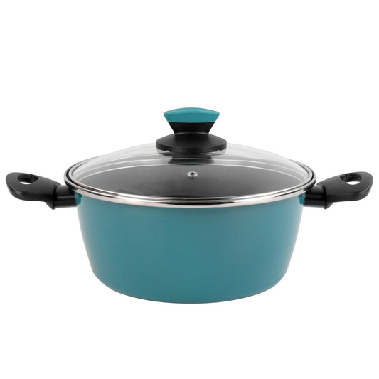 Cacerola lotus  Ø24cm Con Tapa De Vidrio_0