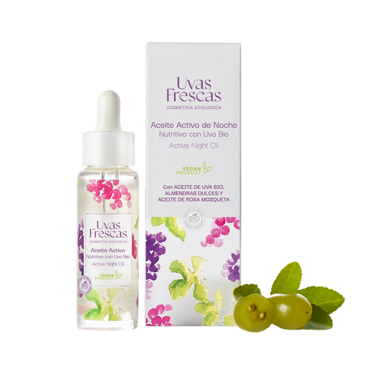 Aceite Activo De Noche Uvas Frescas 40 ml._0