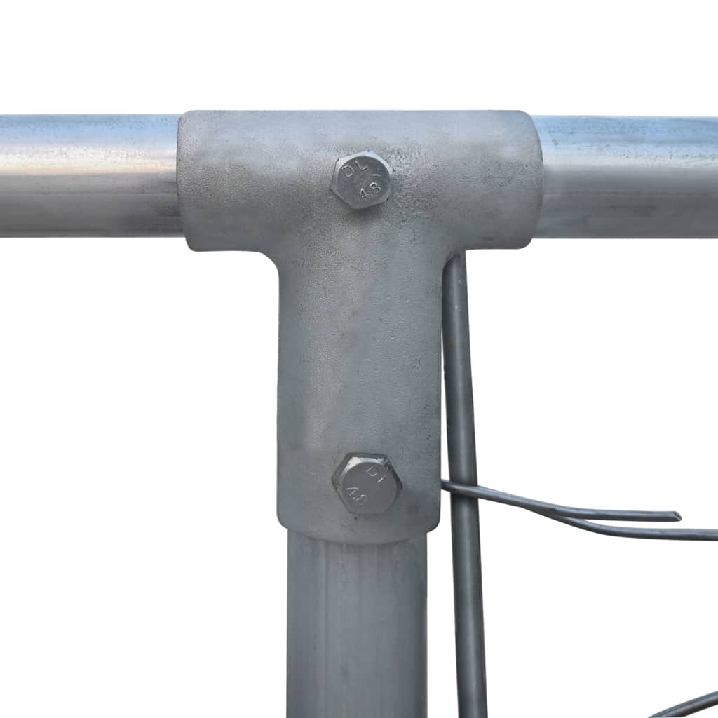 Perrera De Exterior De Acero Galvanizado 2x2x1 M_2