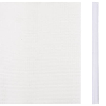 Panel De Valla De Pvc Blanco 70x0,19 M / Vetonek_2