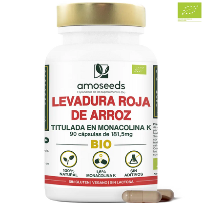 Levadura Roja De Arroz Bio | 90 Cápsulas_0