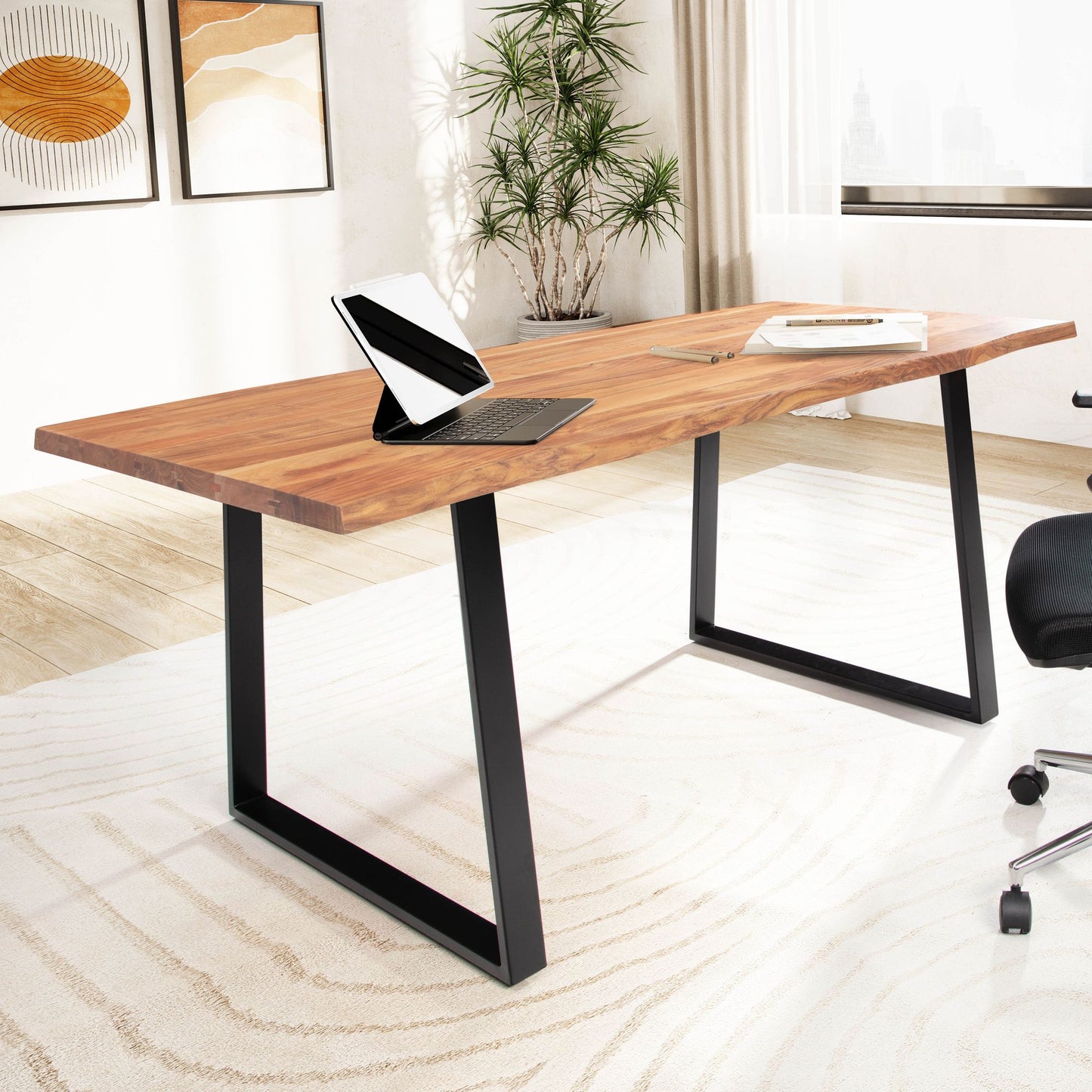 Escritorio Natural Y Ecológico Modelo Wl7.261_1